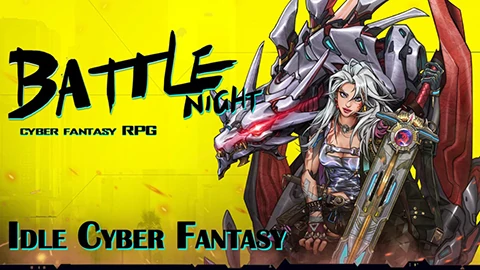 Battle Night: Cyberpunk-Idle RPG screenshot #1