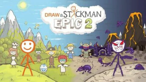 Draw a Stickman: EPIC 2 Pro screenshot #1