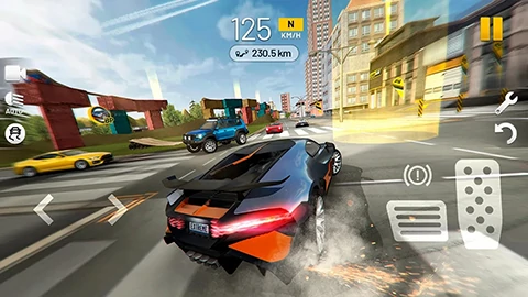 Extreme Car Driving Simulator screenshot #1