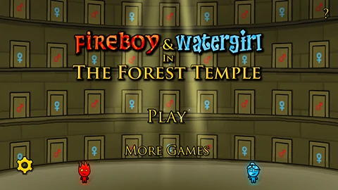 Fireboy And Wategirl Forest Temple screenshot #1