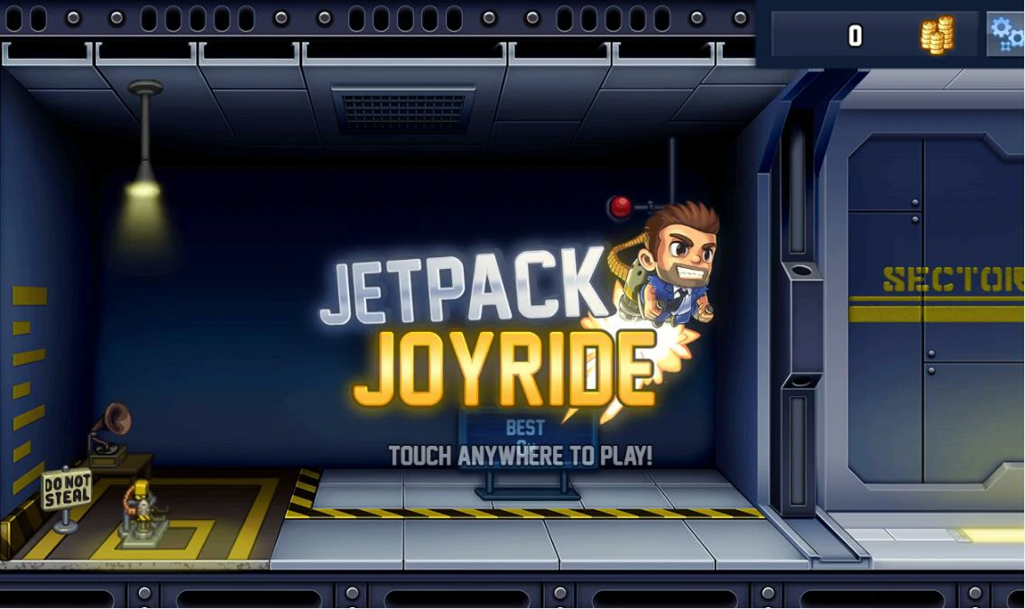 Jetpack Joyride screenshot #1
