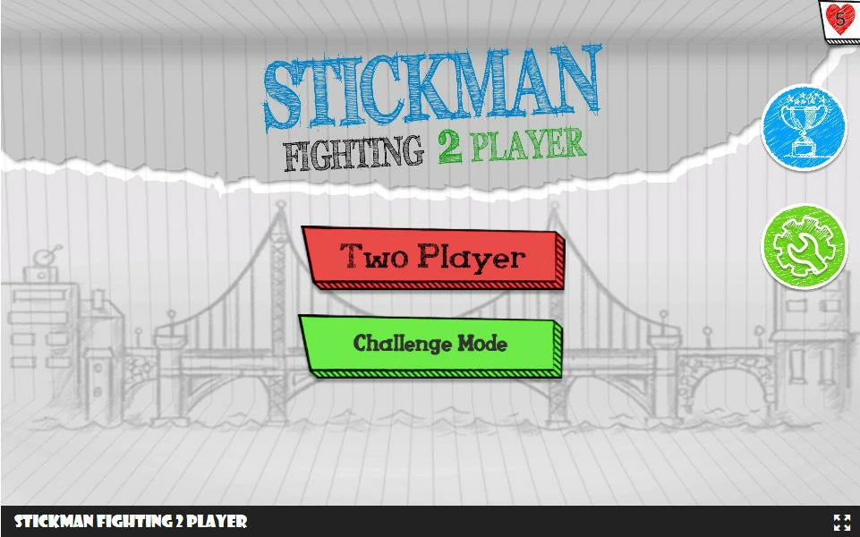 Stickman Fighting 2 Player screenshot #1