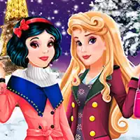 Aurora I Królewna Śnieżka Moda Zimowa