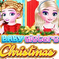 Baby Sisters Juledag skærmbillede af spillet
