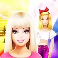 Barbie និង Lara កម្រាលព្រំក្រហម