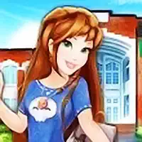 Belle First Day On School στιγμιότυπο οθόνης παιχνιδιού