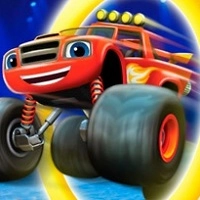 Blaze: Puzzle Stunt Bentuk Super