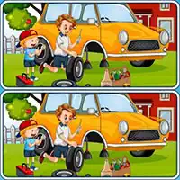 car_garage_differences ហ្គេម