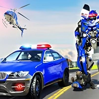 city_police_robot ເກມ