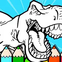 Colorear Dinosaurios Para Niños