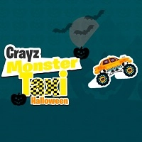 crayz_monster_taxi_halloween Խաղեր