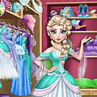 Disney Frozen Princess Elsa Dress Up Spil