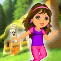 Dora In The Garden