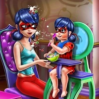 dotted_girl_toddler_feed เกม