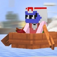 drifting_on_a_boat_from_minecraft بازی ها