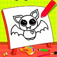 easy_kids_coloring_bat ហ្គេម