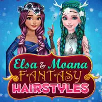 elsa_and_moana_fantasy_hairstyles Խաղեր
