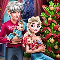 elsa_family_christmas თამაშები