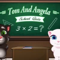 game_tom_and_angela_school_quiz Gry