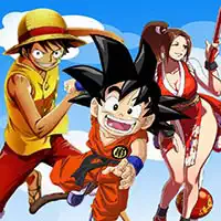 Goku, Luffy & Mai Run