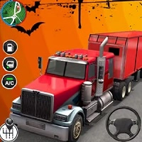 halloween_truck_driving Խաղեր