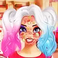 Soins Du Visage Et Maquillage Harley Quinn capture d'écran du jeu
