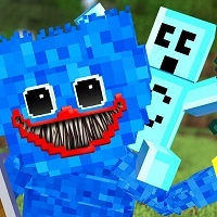 Huggy Wuggy në Minecraft