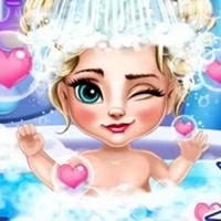 ice_queen_baby_bath Spellen