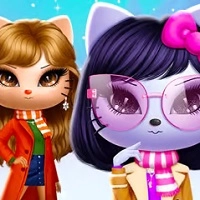 kitty_squad_winter_dress_up თამაშები