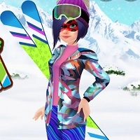 ladybug_ski_time ألعاب