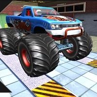 monster_truck_city_parking ເກມ