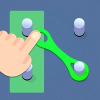 রাবার ব্যান্ডগুলো সরান: যুক্তির ধাঁধা