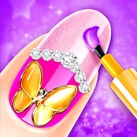 nail_salon_girl_games ហ្គេម