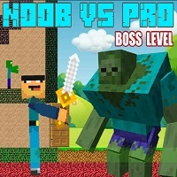 Noob vs Pro - Úrovně Bossů