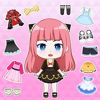 pencil_girl_dress_up بازی ها