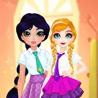 princesses_bff_rush_to_school Oyunlar