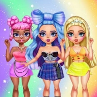 rainbow_girls_dress_up_challenge Խաղեր