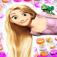 Rapunzel Tangled Match 3 Puzzle