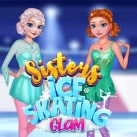 sisters_ice_skating_glam ألعاب