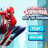 Spiderman Spot The Differences - Puzzle Game