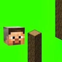 Pyörivä Skibidi-vessa Flappy Minecraft