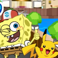 sponge_bob_pokemon_go Spellen