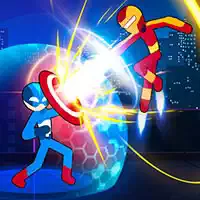 Stickman Fighter Infinity - Super Heróis De Ação
