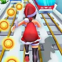 subway_santa_princess_runner ເກມ