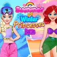 summer_vs_winter_princesses_battle เกม