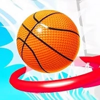 swipe_basketball_neon ເກມ