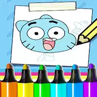 The Amazing World Of Gumball How To Draw Gumball