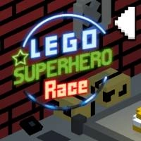 The Lego superhero race