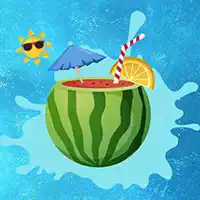 watermelon_and_drinks_puzzle เกม