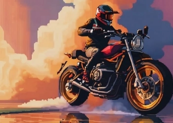 Symulator Motocykla 3D zrzut ekranu gry